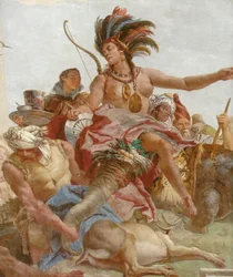 Ceiling Fresco in the Staircase of the Würzburg Residence